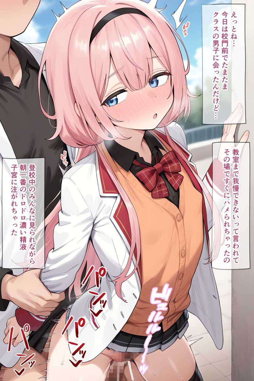 【画像】JKさん「ヤルんやったらさっさとしろや…」少子化問題の解決策に日替わり性奉仕活動が義務付けられる