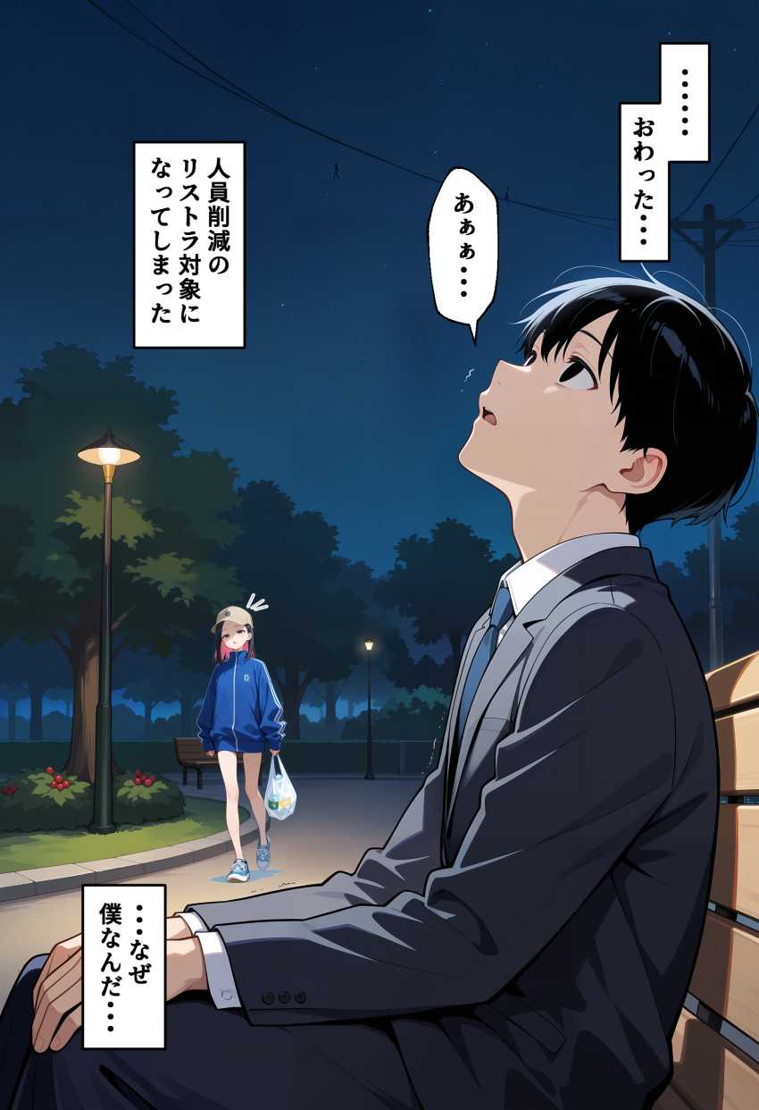 【画像】リストラになった男さんコンビニ帰りのギャルに出会い慰めの中出しさせてもらった