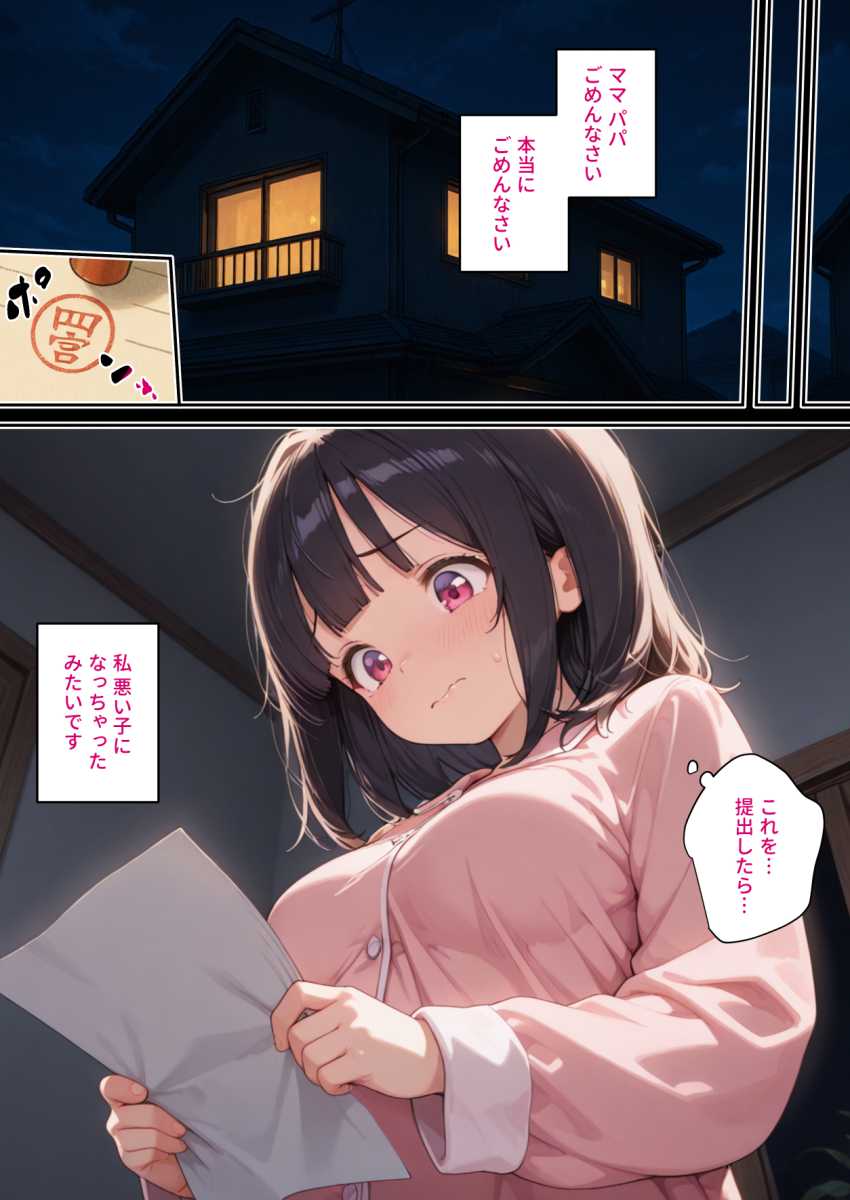 【エロ同人】JKさん「私…悪い子になっちゃったみたいです…♥」特殊なペットショップで性癖歪んだJKさんｗ【人間専門ペットショップ】