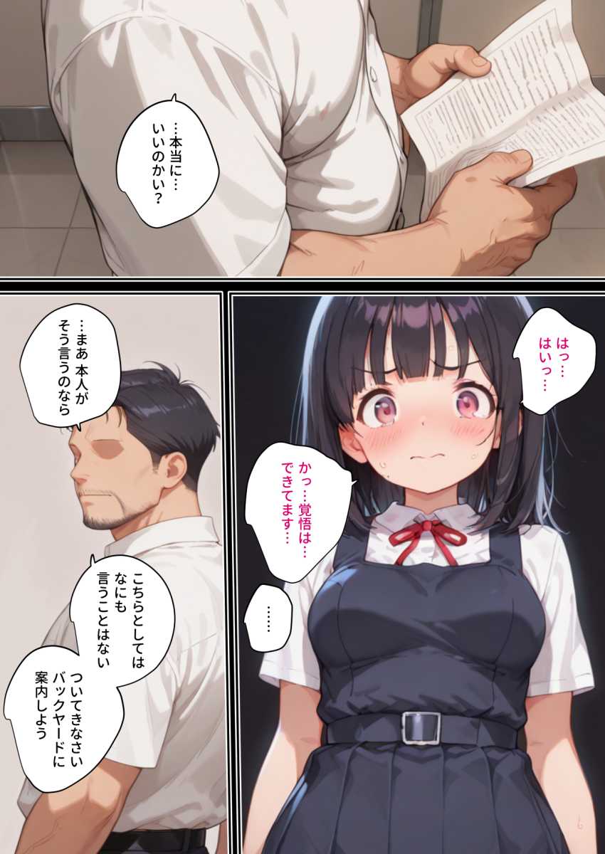 【エロ同人】JKさん「私…悪い子になっちゃったみたいです…♥」特殊なペットショップで性癖歪んだJKさんｗ【人間専門ペットショップ】