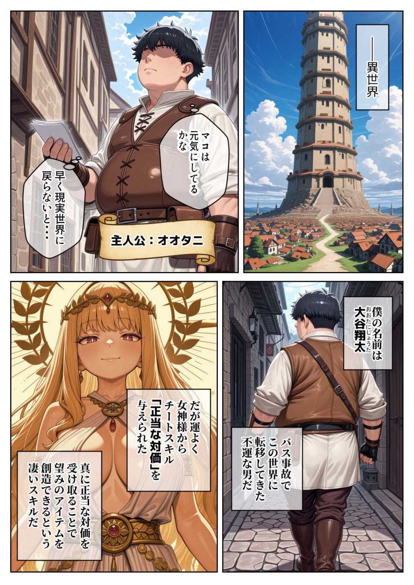 【エロ同人】男さん「正当な対価をいただかないとねっ♥」SSSSSランクのスキルで女の身体を貪りまくるｗ【異世界で『正当な対価』スキルを得た俺 対価としてセックスを要求する 2】