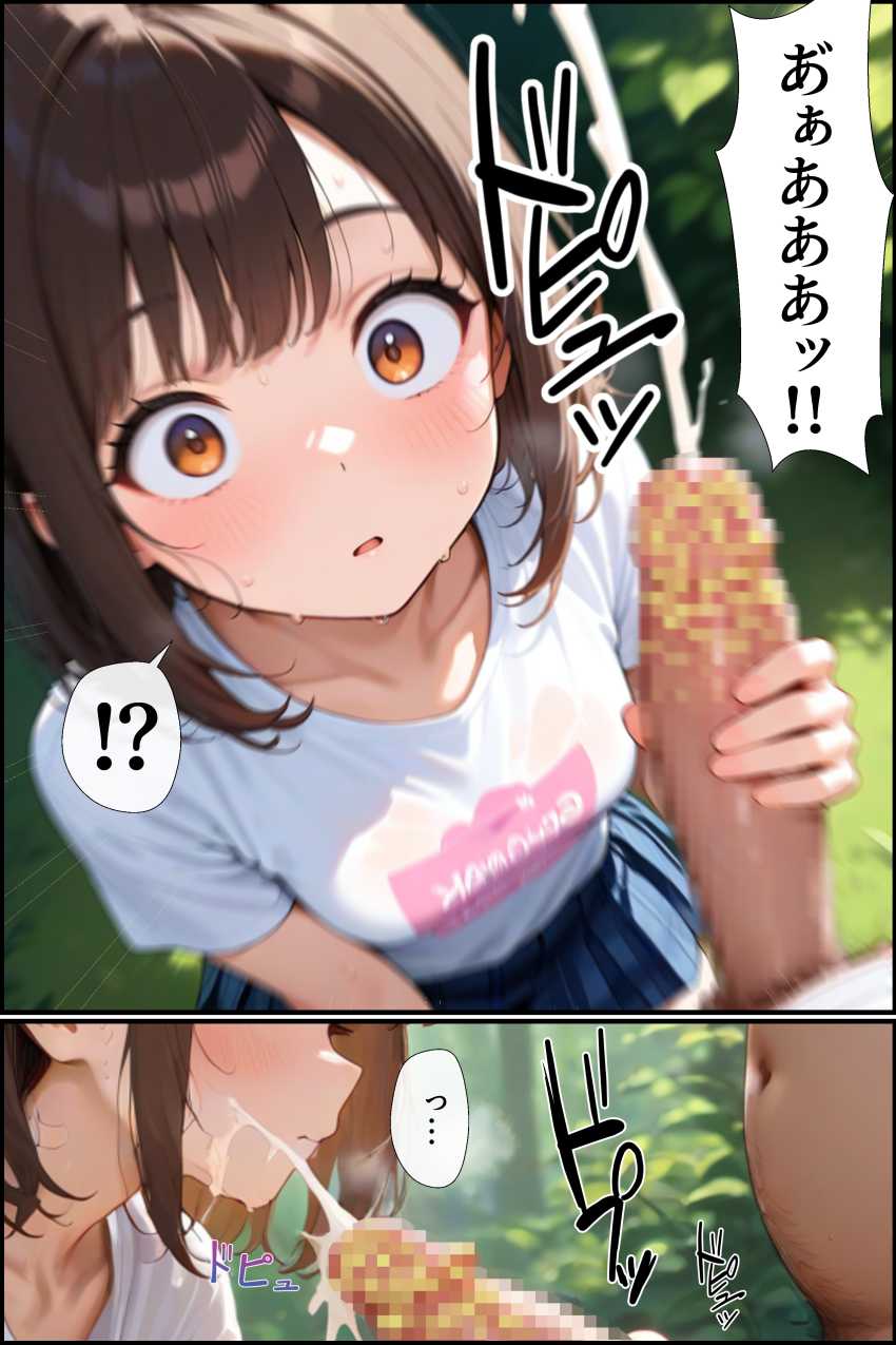 【エロ漫画】JKさん「こんなのが私の初体験だなんて…」ボランティアに参加したJKさんがヤバいおじさんに…【痴醜活動【ボランティア編】】