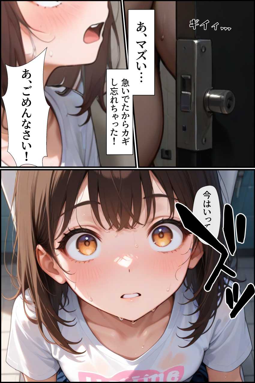 【エロ漫画】JKさん「こんなのが私の初体験だなんて…」ボランティアに参加したJKさんがヤバいおじさんに…【痴醜活動【ボランティア編】】