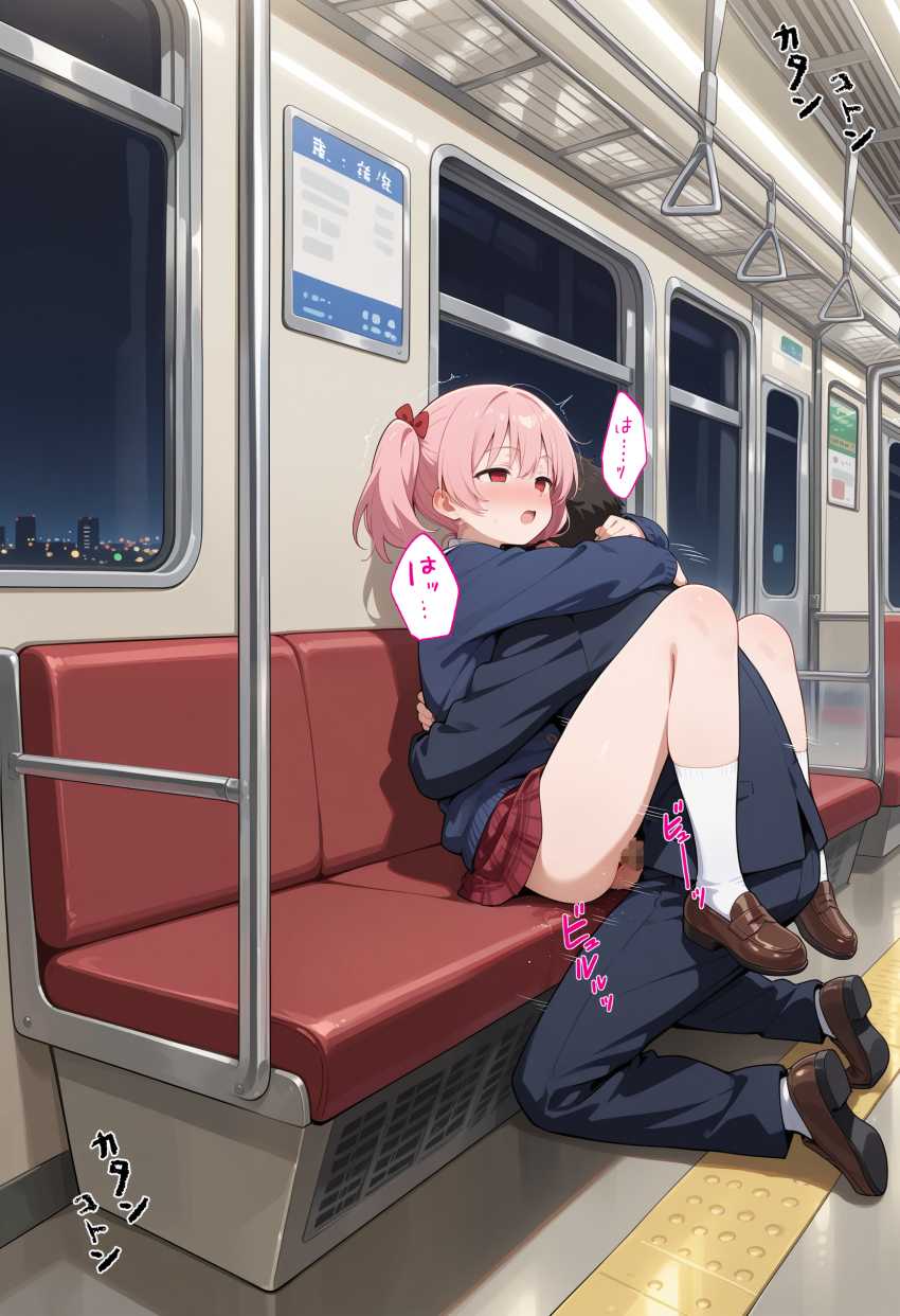 【画像】JKさん「お兄さんタイプだしタダでナナマでい～よ～♥」都会の終電にはこんな痴女JKが現れるらしい