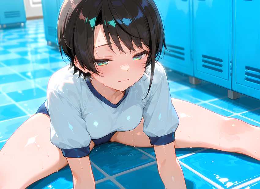 【画像】更衣室で油断していたJKさんが催眠アプリで男の言いなりになってしまう