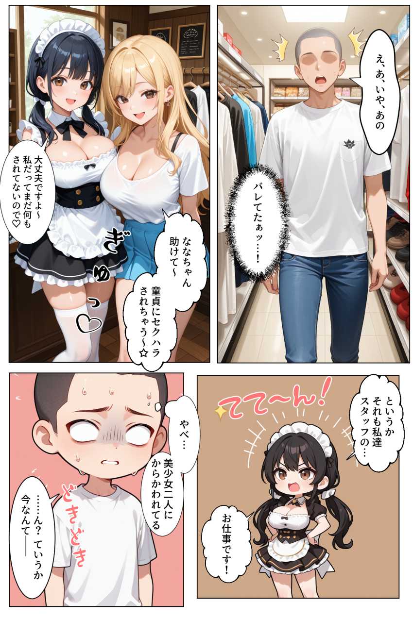 【エロ同人】ギャルさん「じゃ～ん♥ラブホテルです♥」道程にやさしいギャルとヤり放題【ティファニーパーク〜ここのスタッフ全員犯し放題って本当ですか？〜1話】