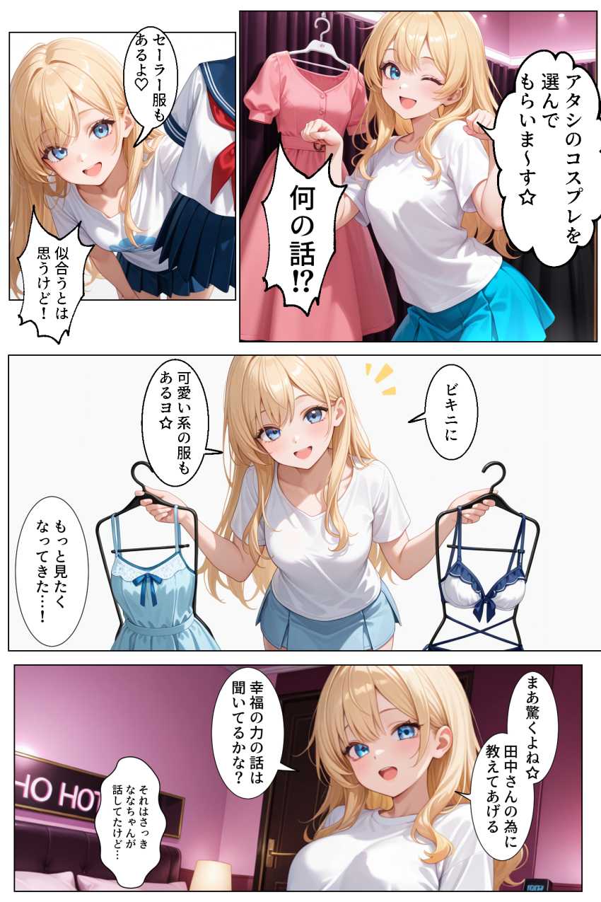 【エロ同人】ギャルさん「じゃ～ん♥ラブホテルです♥」道程にやさしいギャルとヤり放題【ティファニーパーク〜ここのスタッフ全員犯し放題って本当ですか？〜1話】