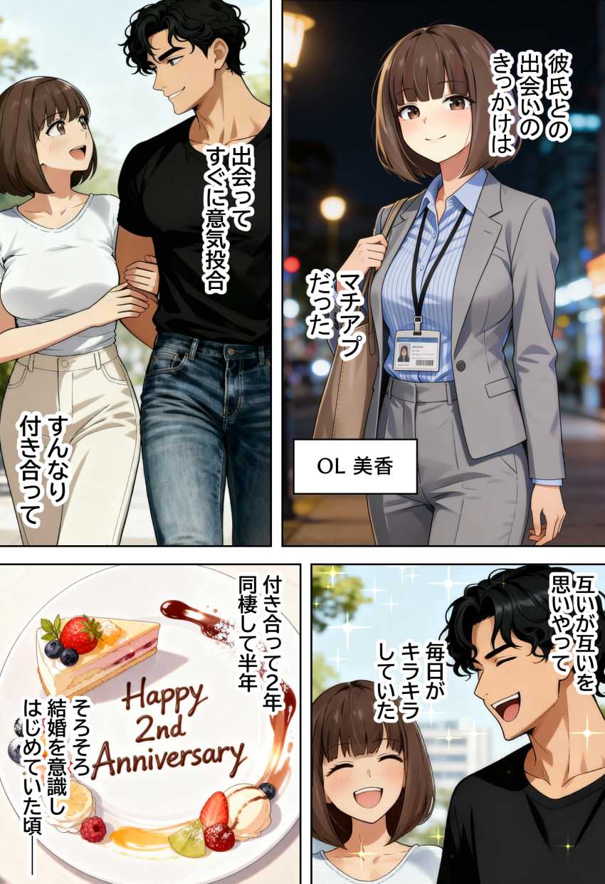 【エロ同人】女さん「めっちゃムラムラしてる…♥」【実話】都合のいい女だったOL(23)がモラハラ彼氏から卒業して、マチアプで本命男を掴むまでwww】