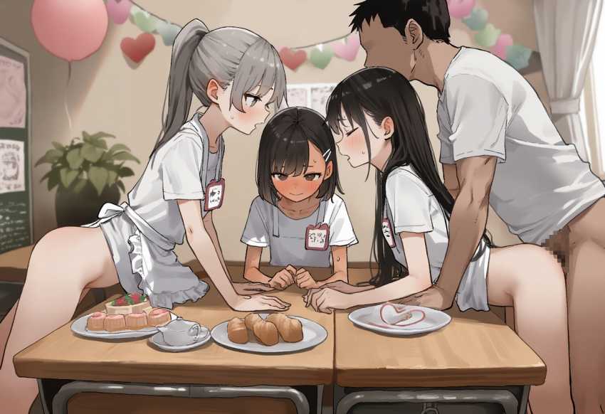 【画像】女さん「ちょっと～ｗ触っていいとは言ってないんですケドｗ」学祭メイド喫茶のサービスが過剰すぎるｗ