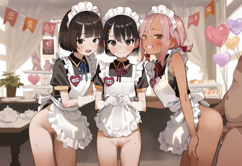 【画像】女さん「ちょっと～ｗ触っていいとは言ってないんですケドｗ」学祭メイド喫茶のサービスが過剰すぎるｗ