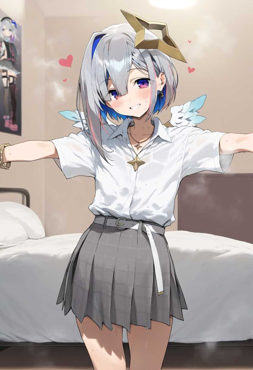 【画像】ビッチ天使に気に入られてしまった男さん強制的に搾り取られてしまう