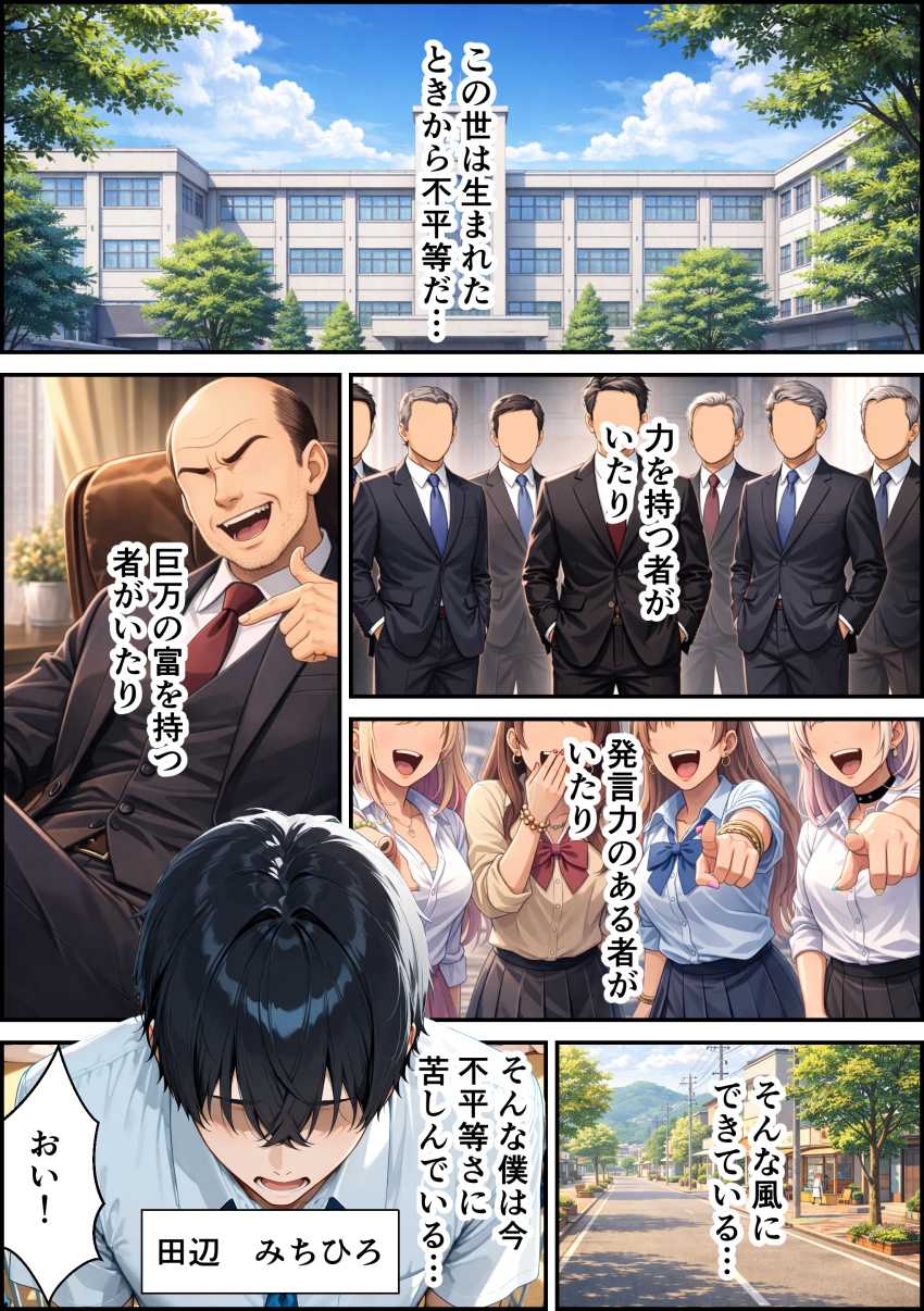 【エロ同人】ギャルさん「お前キモいんだけど！！」パシリだった男と、いじめっ子ギャルの立場逆転セッ●ス【オナニーでしかイけないいじめっ子のギャルがパシリに裏垢がばれてメス堕ちするまで】