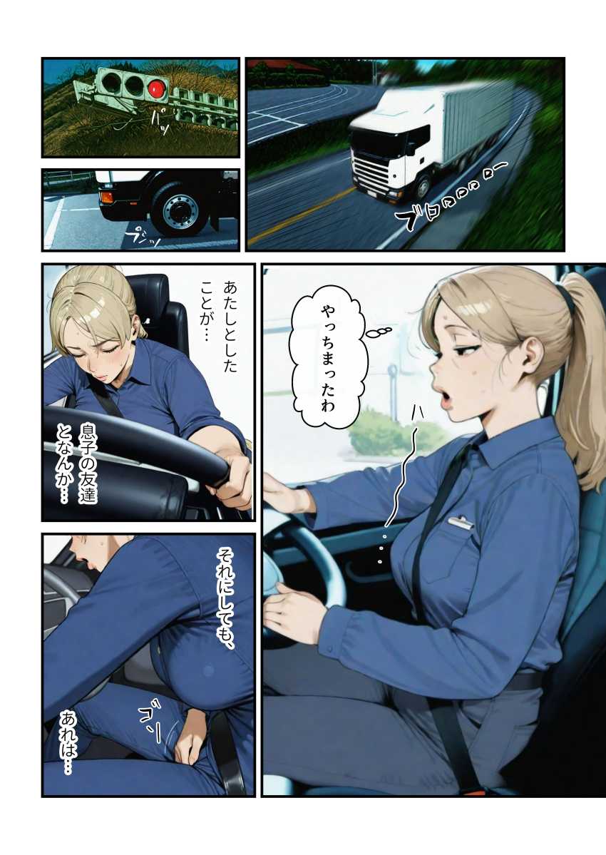 【エロ同人】女さん「3本も面倒見るのぉ!?」面倒見が限界突端なママさん【なんでアタシが肉便器!?】