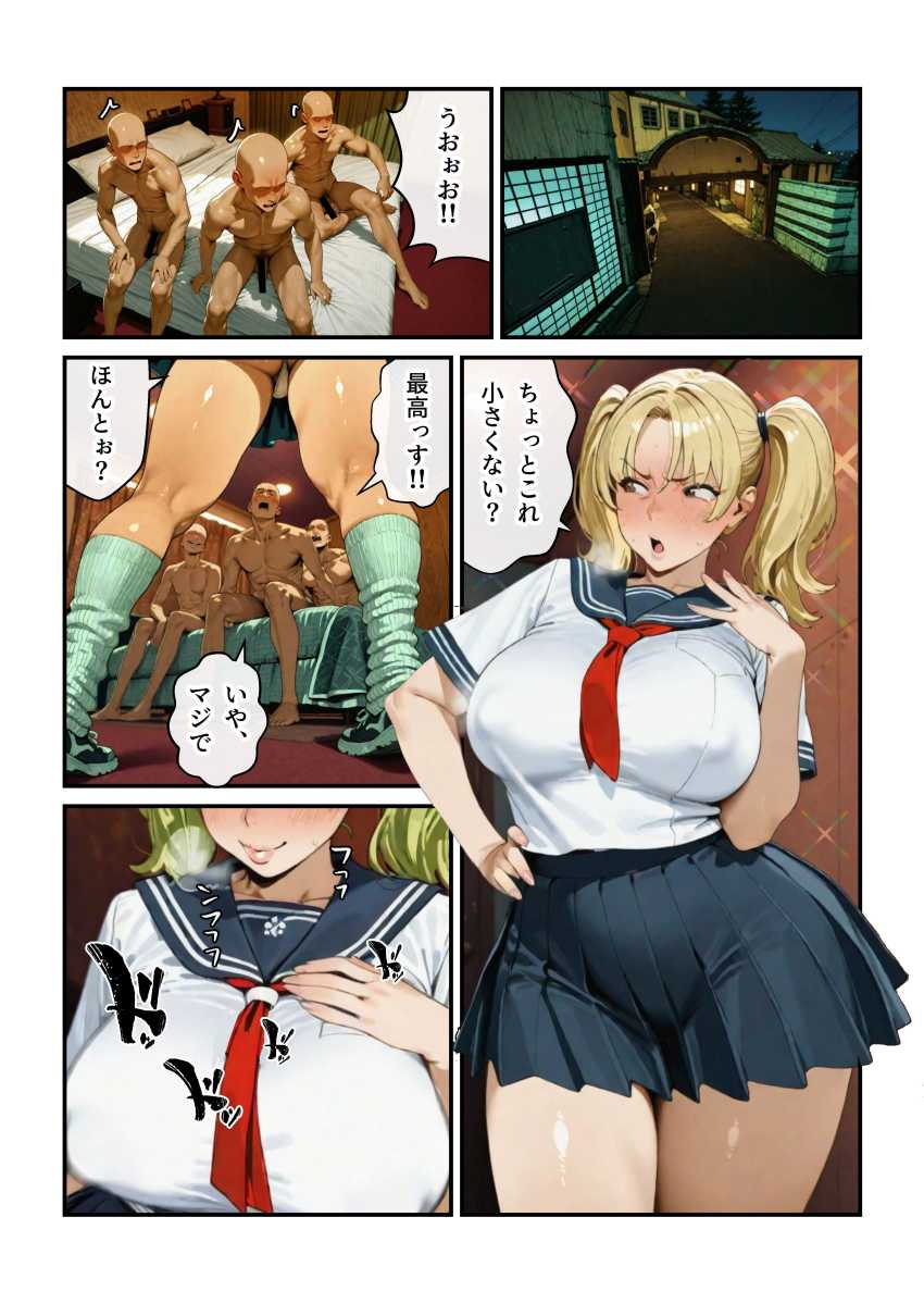 【エロ同人】女さん「3本も面倒見るのぉ!?」面倒見が限界突端なママさん【なんでアタシが肉便器!?】