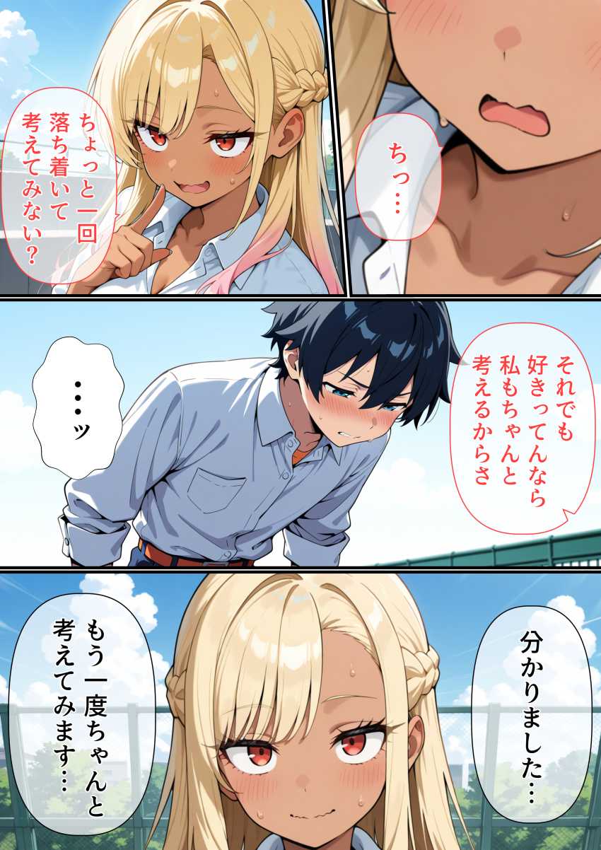 【エロ同人】ギャルさん「ふ～ん…絶倫なんだね♡」特異体質で周囲の男を強制勃起させるJKさん【マ〇コの伝説について】