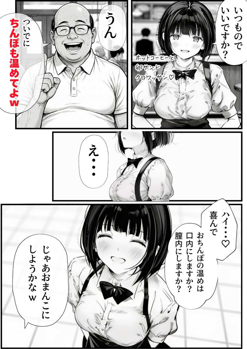 【エロ同人】催眠おじさん「うっは～ｗこれは絶景だね♥」操作系チート覚醒者おじさん無双してしまう【操作系チート能力に覚醒したメタボおじさんが最強スマホで美少女種付け性活】