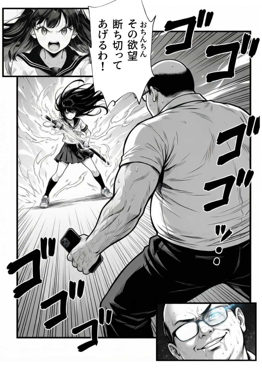 【エロ同人】催眠おじさん「うっは～ｗこれは絶景だね♥」操作系チート覚醒者おじさん無双してしまう【操作系チート能力に覚醒したメタボおじさんが最強スマホで美少女種付け性活】