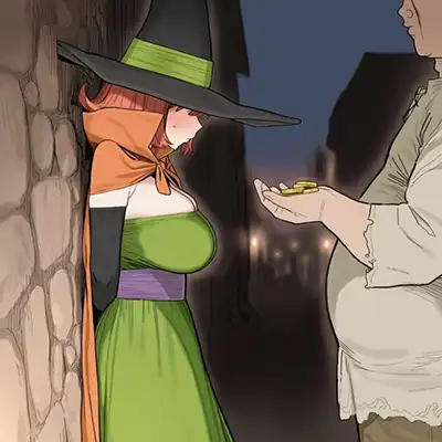 【画像】勇者との旅の途中足りない路銀も身体を使って稼いでくれる魔法使いのお姉さん