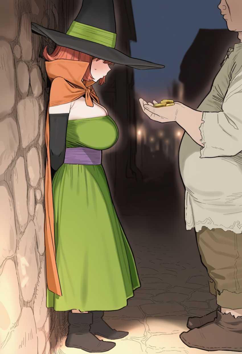 【画像】勇者との旅の途中足りない路銀も身体を使って稼いでくれる魔法使いのお姉さん