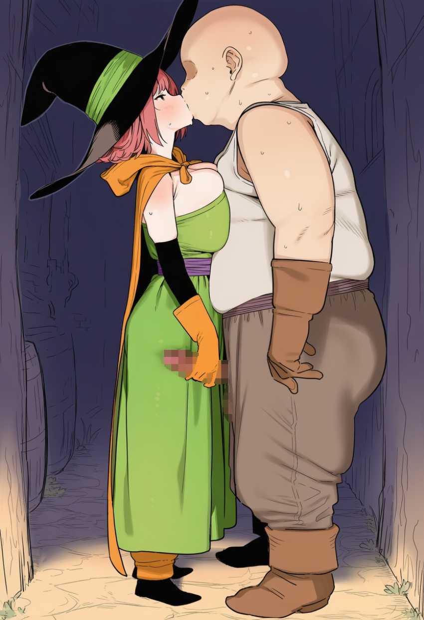 【画像】勇者との旅の途中足りない路銀も身体を使って稼いでくれる魔法使いのお姉さん