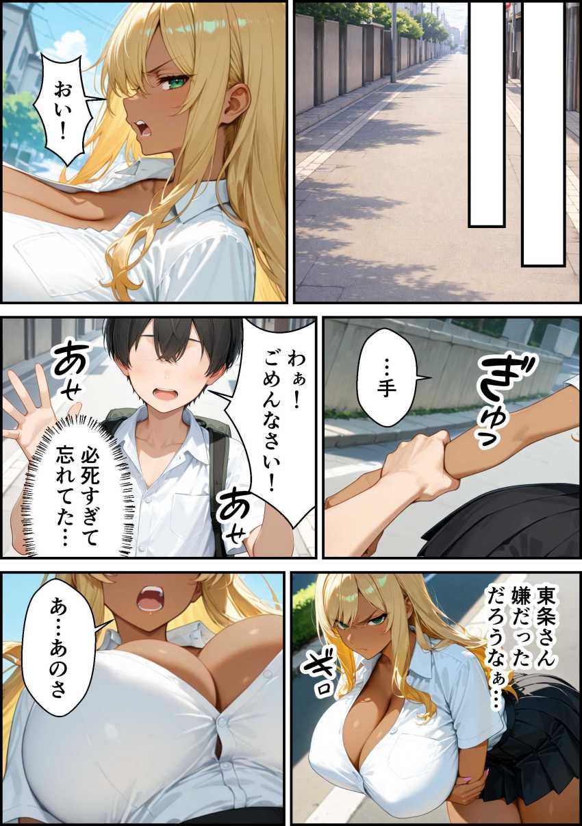 【エロ同人】ギャルさん「だめ…あーし…イク…イクから…♥」絶倫童貞の熱烈なセックスに強気な一軍黒ギャルは耐えられるのか【僕を見下す幼馴染みの黒ギャル実はチョロくてイチャラブセックスできた話】