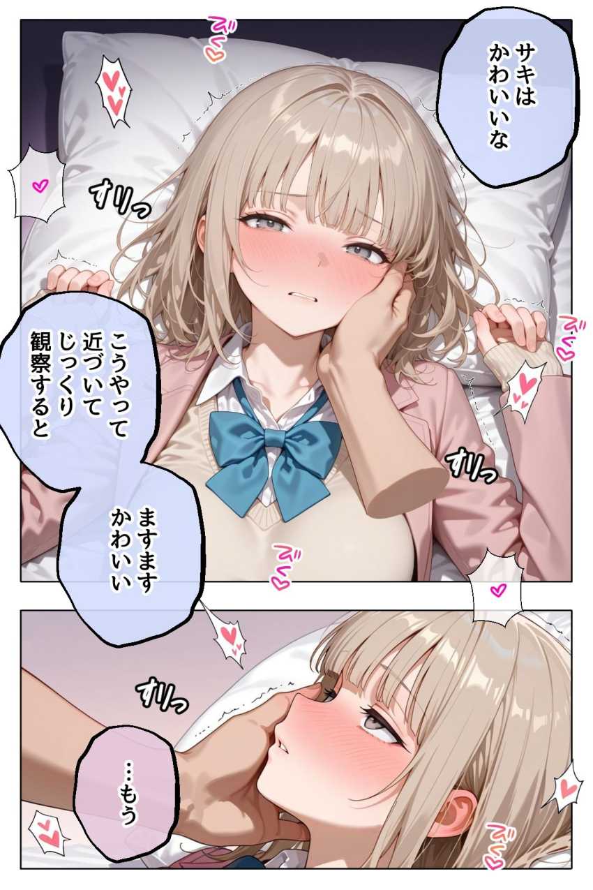 【エロ同人】JKさん「先輩…おっぱい好きすぎですよ…♥」彼氏が大好きな巨乳彼女とエッチしまくるｗ【笑顔が可愛い巨乳の後輩彼女と、めちゃくちゃS◯Xする】