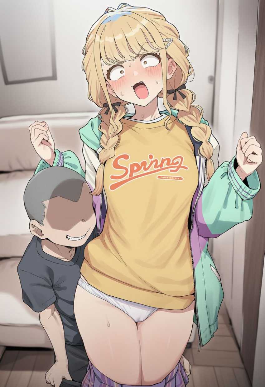 【画像】ライブ終わりのアイドルさん控室にあらわれたファンの男ガキに襲われてしまう