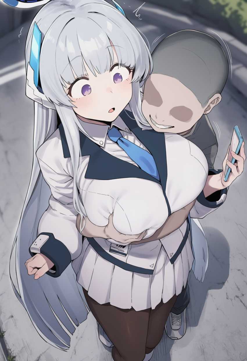 【画像】街中で怪しく近づいてきた男くんに襲われなす術もなくイかされてしまう女さん