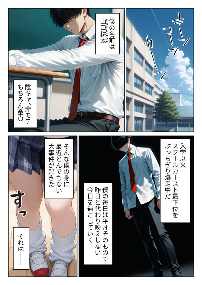 【エロ同人】ギャルさん「ピル飲んでるから平気だよ♥」カースト上位ギャルとイチャラブエッチ【陰キャ童貞の僕が一軍ギャルにガチ恋されてあまあま中出しセックスする話】