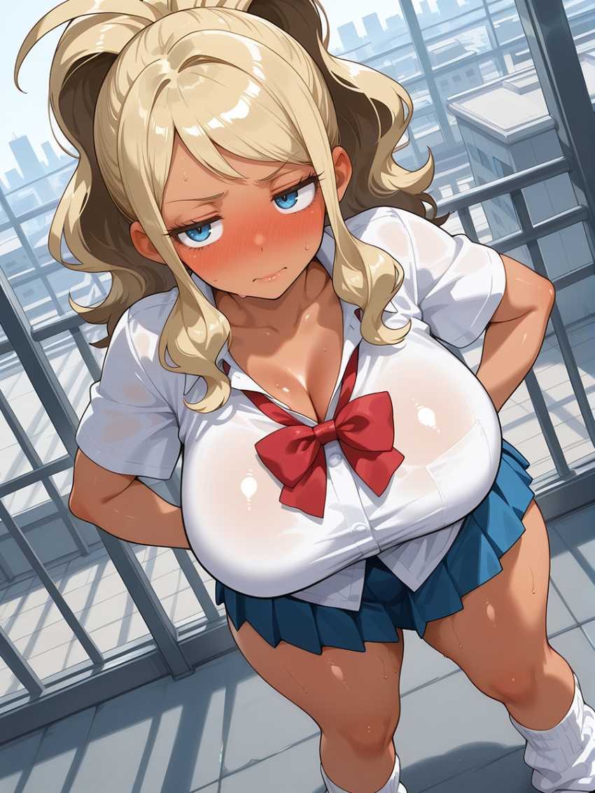 【エロ同人】男さん「ぬるぬるなのに…めちゃくちゃ吸い付いてくるっ…！」カースト上位のギャルがヤらせてくれる【ヤらせてやるって言ってんの！】