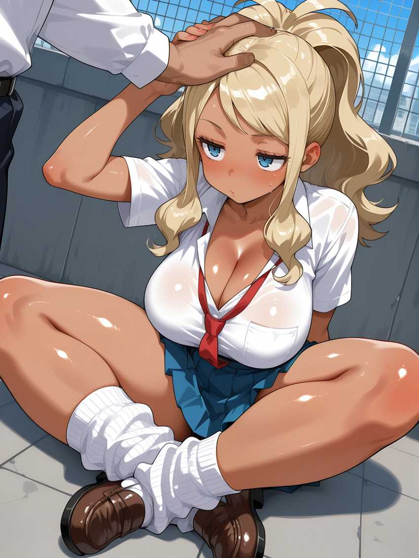 【エロ同人】男さん「ぬるぬるなのに…めちゃくちゃ吸い付いてくるっ…！」カースト上位のギャルがヤらせてくれる【ヤらせてやるって言ってんの！】