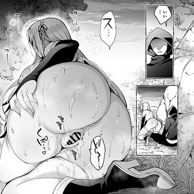 【エロ漫画】男さん「うれしそうな顔しやがって♥」催淫魔法で快楽に逆らえない高潔なエルフさん【淫紋魔術師のエルフハーレム】