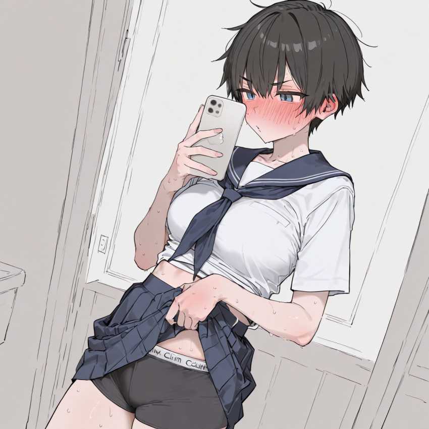 【エロ同人】男さん「なに？もうイキそうなの？♥」難攻不落な女マネさんの秘密を知ってしまったｗ【褐色不愛想野球部マネージャーの弱み握った】