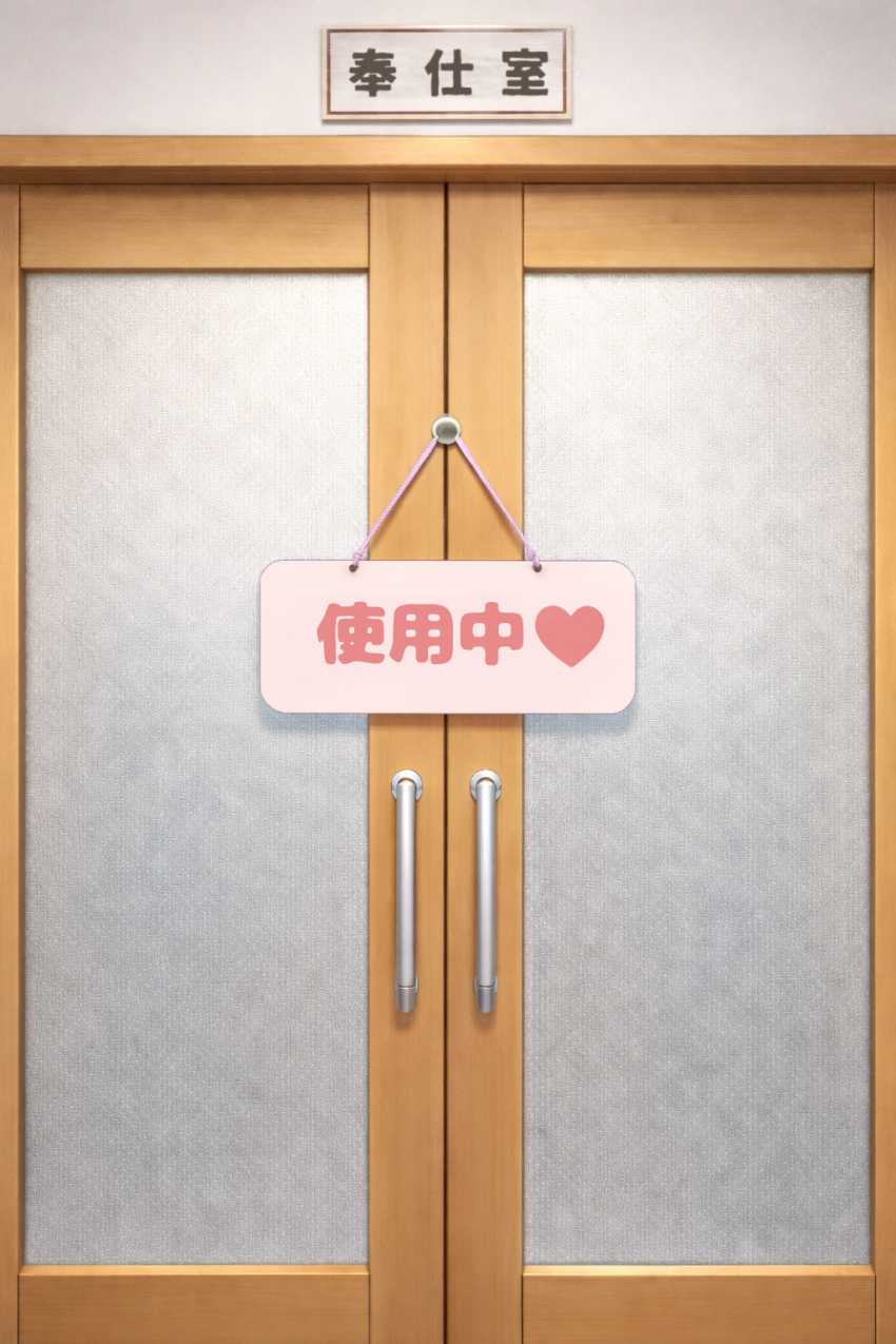 【画像】JKさん「うへぇ～奉仕当番かぁ～…」男子に相手にされてないと思い込んでる無自覚JKさんが大人気過ぎたｗ【奉仕当番のある世界】