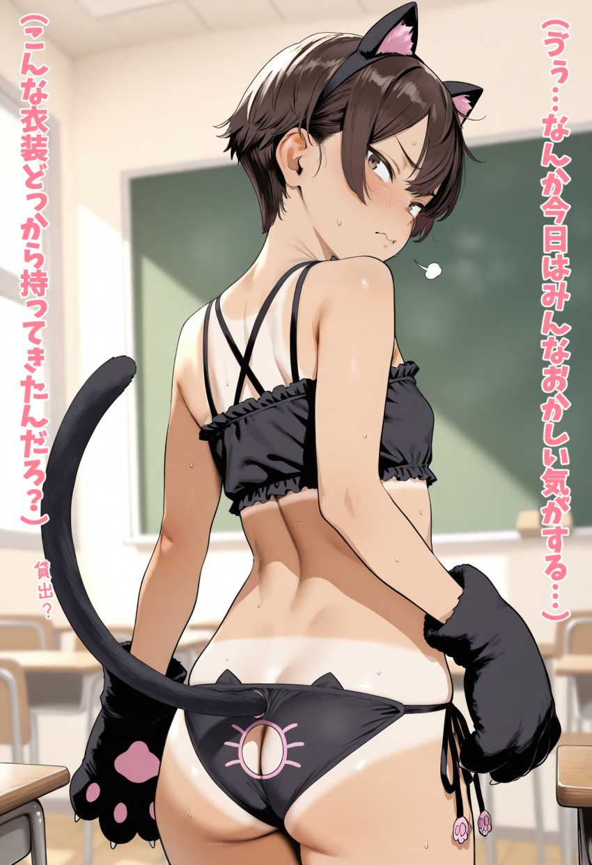 【画像】JKさん「うへぇ～奉仕当番かぁ～…」男子に相手にされてないと思い込んでる無自覚JKさんが大人気過ぎたｗ【奉仕当番のある世界】