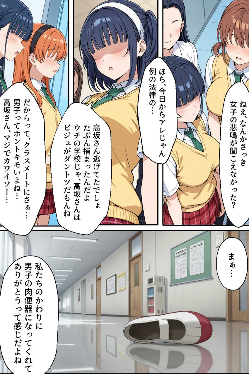 【エロ同人】ギャルさん「やめろッ！！キモオタッ！！」国の少子化対策で成立した法律がエグすぎた【肉便器法の成立した世界で】