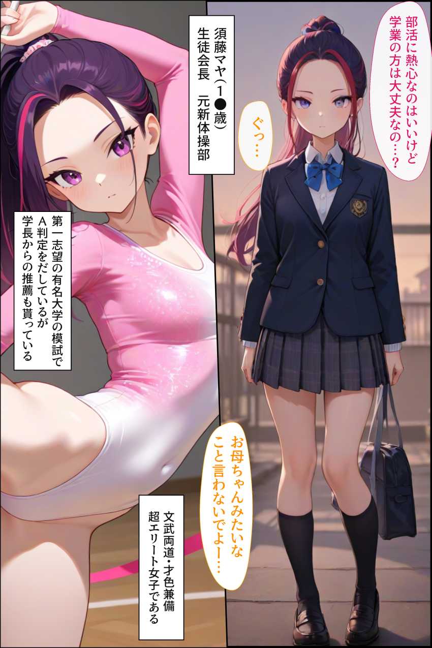 【エロ同人】ギャルさん「ウソ…本当に出され…」チ●ンを追い詰めたつもりが狩られる側だったJKさん【刑性逆転【無人駅】】