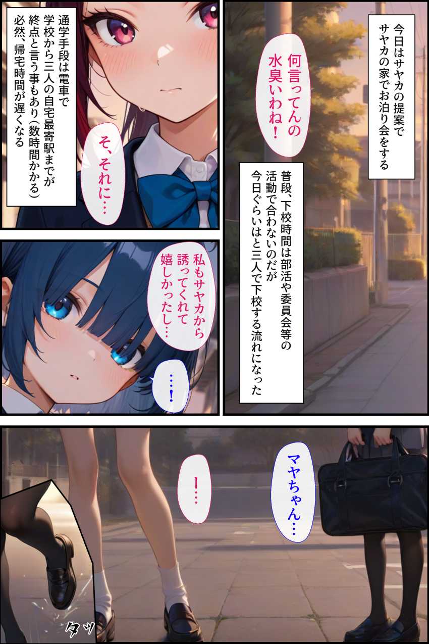 【エロ同人】ギャルさん「ウソ…本当に出され…」チ●ンを追い詰めたつもりが狩られる側だったJKさん【刑性逆転【無人駅】】