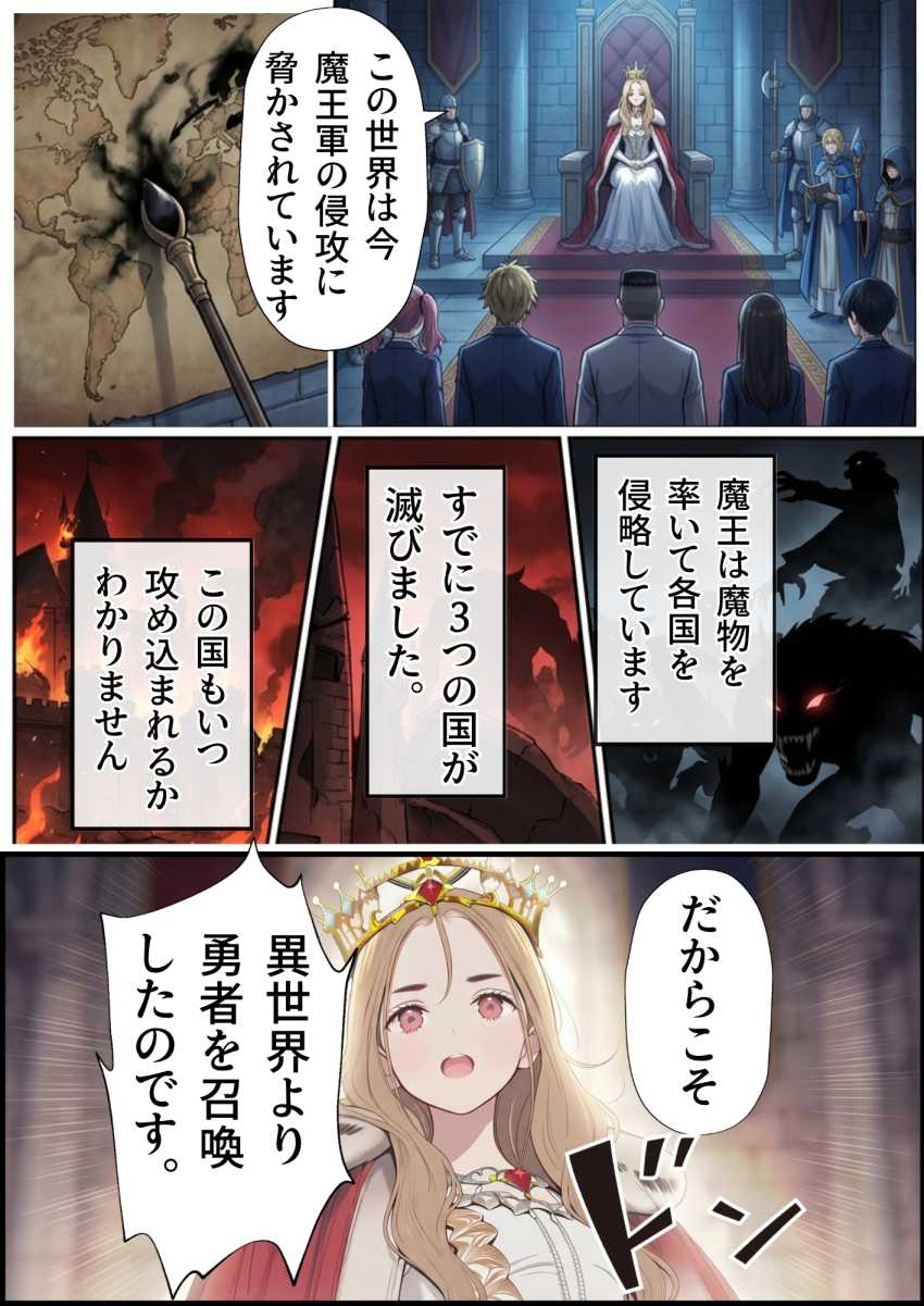 【エロ同人】おじさん「唇柔らけ～ｗ」追放された中年おじさんの職業はまさかの種付けおじさん【追放された種付けおじさん、辺境でハーレム悪徳領主になる】