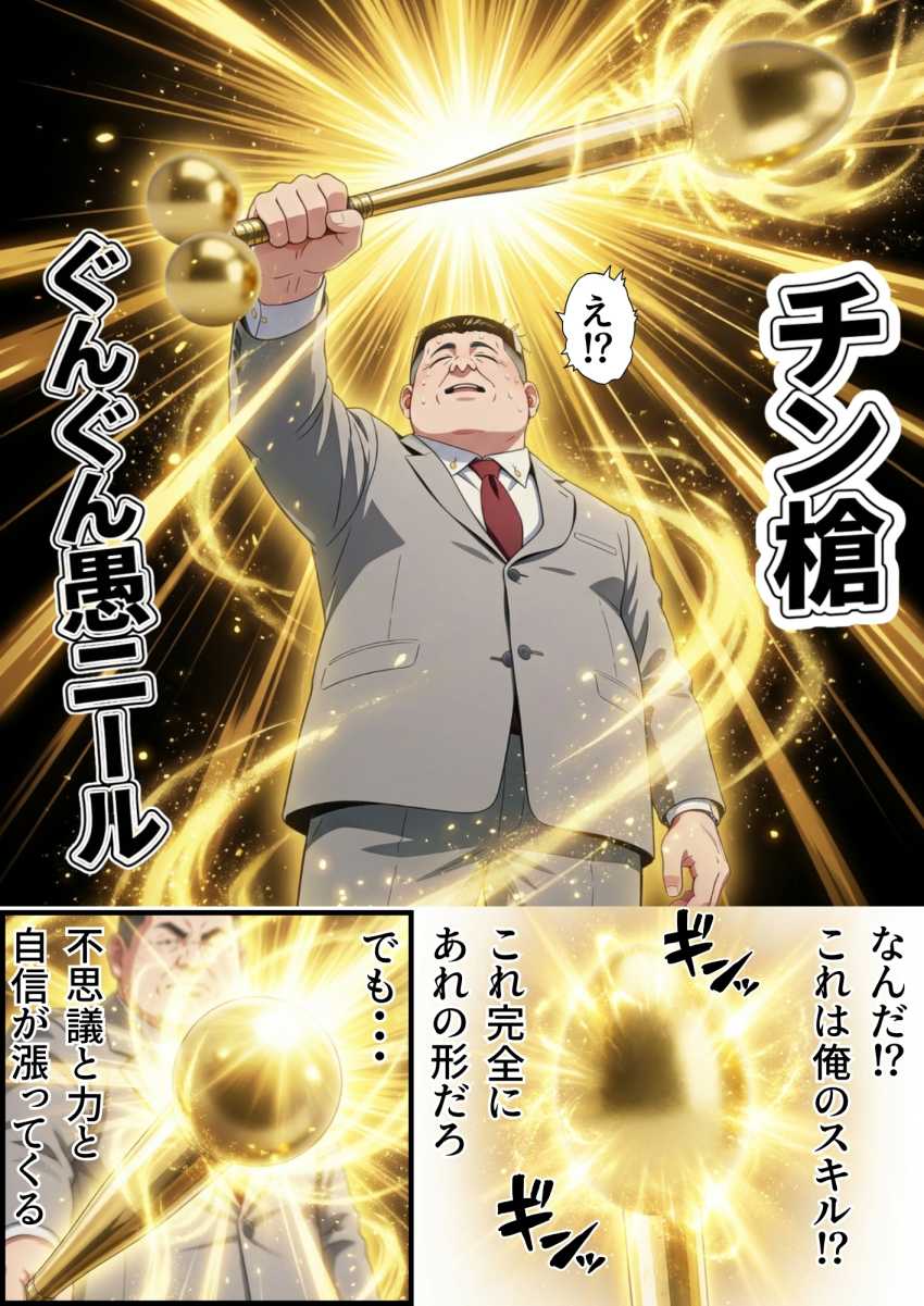 【エロ同人】おじさん「唇柔らけ～ｗ」追放された中年おじさんの職業はまさかの種付けおじさん【追放された種付けおじさん、辺境でハーレム悪徳領主になる】