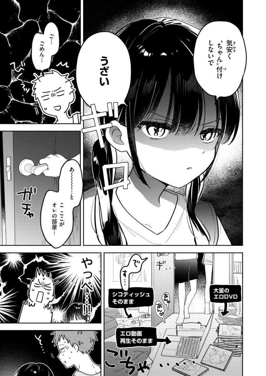 【エロ漫画】女さん「気安く”ちゃん”付けしないで…うざい」遊びに来た親戚の女の子がオナってた…【気まぐれ子猫、今夜だけ】