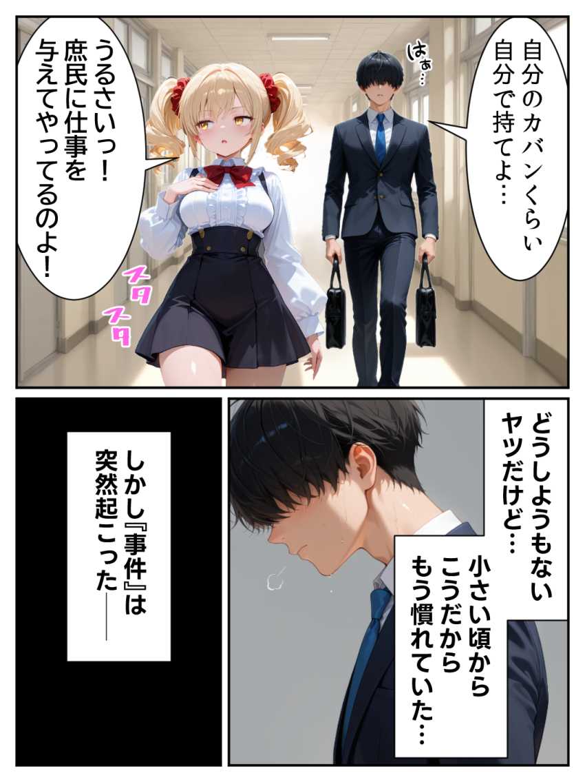 【エロ同人】女さん「え…ちょ…全部脱ぐの…？」【庶民をバカにしてた没落令嬢の幼馴染を俺だけのメイドに調教した話～前編～】