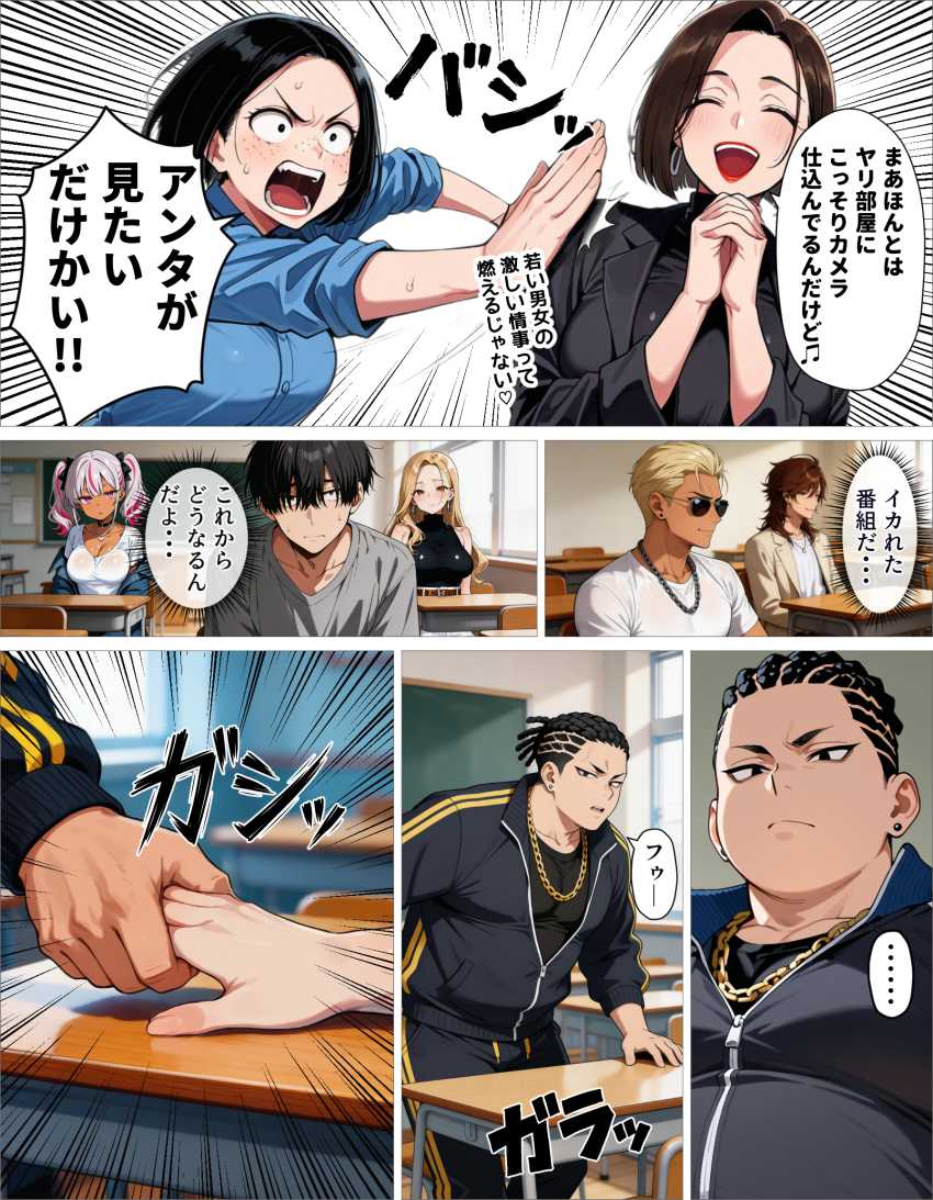 【エロ同人】男さん「これは…人生最大のえちえち回だ…！！♥」【ギャル上等～「セックスOK」の恋愛リアリティーショーで童貞が巨根無双する話～】
