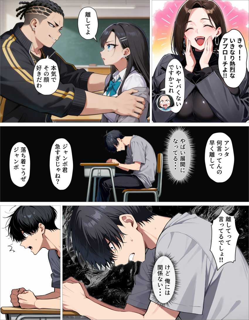 【エロ同人】男さん「これは…人生最大のえちえち回だ…！！♥」【ギャル上等～「セックスOK」の恋愛リアリティーショーで童貞が巨根無双する話～】