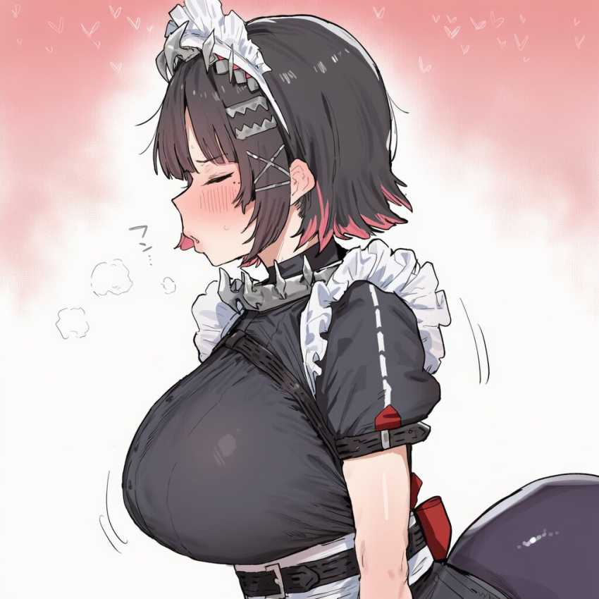 【画像】イヤイヤながらセッ●スに付き合うがそのうちにノってきてしまうメイドさん