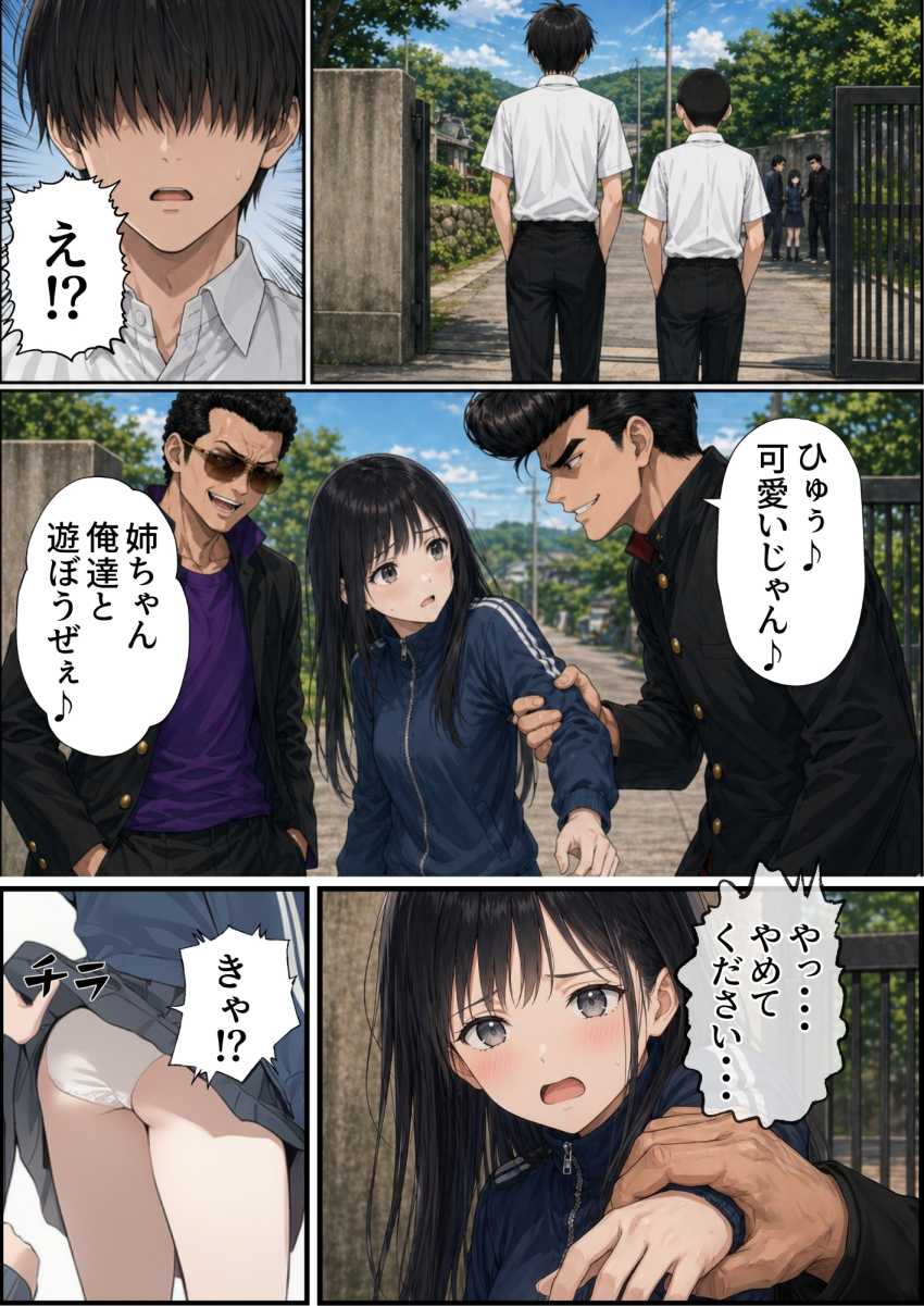 【エロ同人】おじさん「入れてくださいだろ？」【【昭和編】想いを寄せていたクラスメイトが中年メタボ教師（BMI40）と肉体関係だった件】