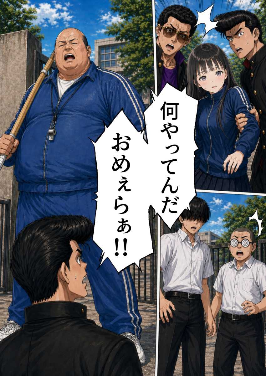 【エロ同人】おじさん「入れてくださいだろ？」【【昭和編】想いを寄せていたクラスメイトが中年メタボ教師（BMI40）と肉体関係だった件】