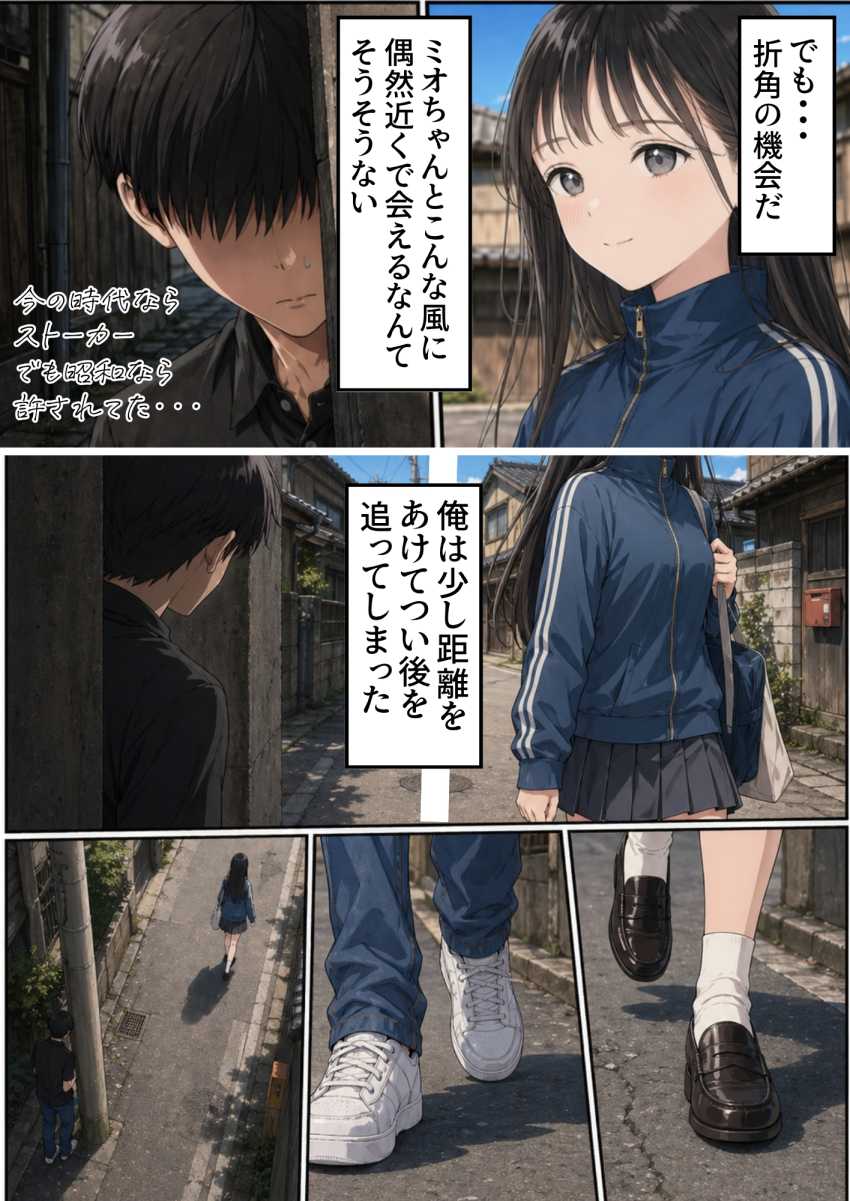 【エロ同人】おじさん「入れてくださいだろ？」【【昭和編】想いを寄せていたクラスメイトが中年メタボ教師（BMI40）と肉体関係だった件】