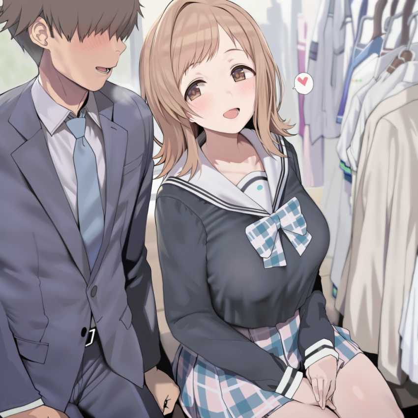 【画像】プロデューサーとのデートで試着中に襲われメス堕ちしてしまうアイドルさん