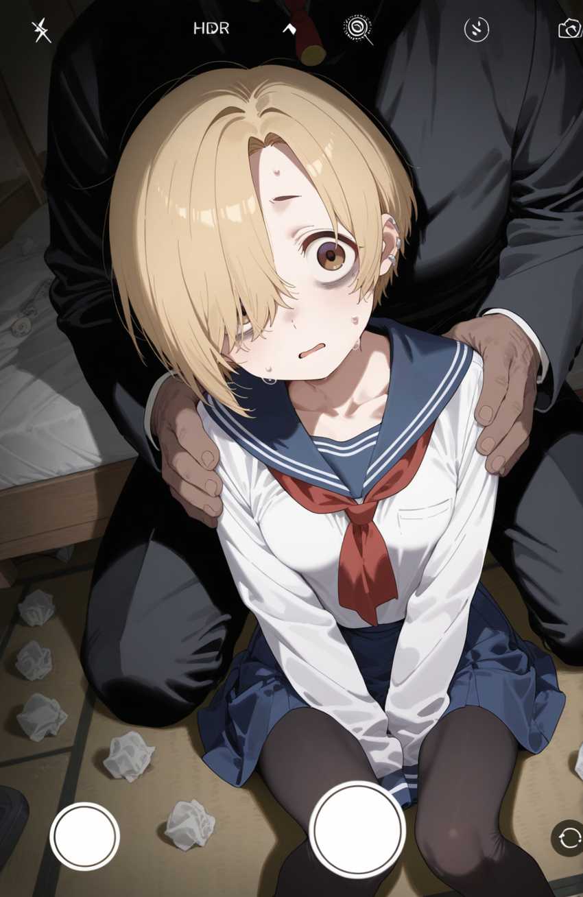 【画像】家に連れ込まれ複数の男たちにマワされてしまうアイドルさん